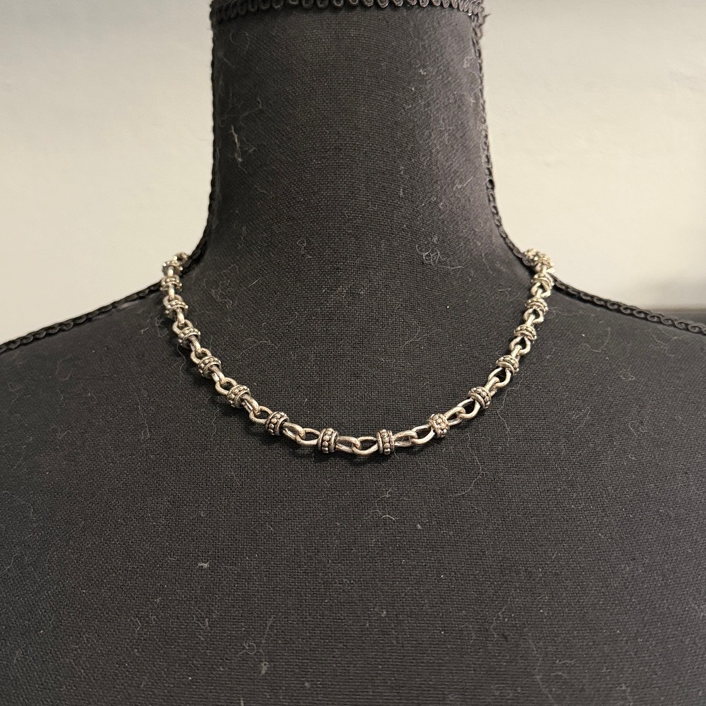 Vintage Premier Designs Silver Tone Necklace